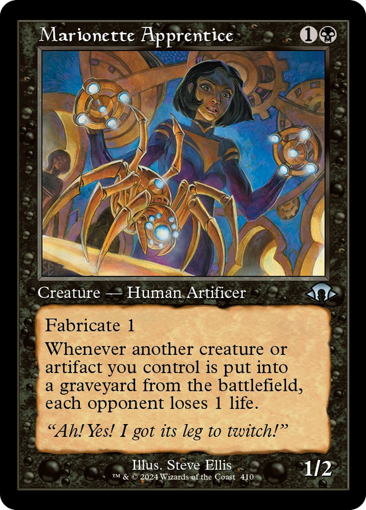 Marionette Apprentice (Retro) [Modern Horizons 3] | Shuffle n Cut Hobbies & Games