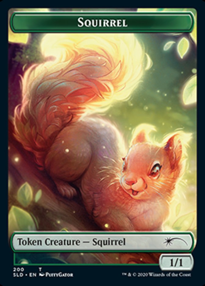 Squirrel Token [Secret Lair Drop Series] | Shuffle n Cut Hobbies & Games
