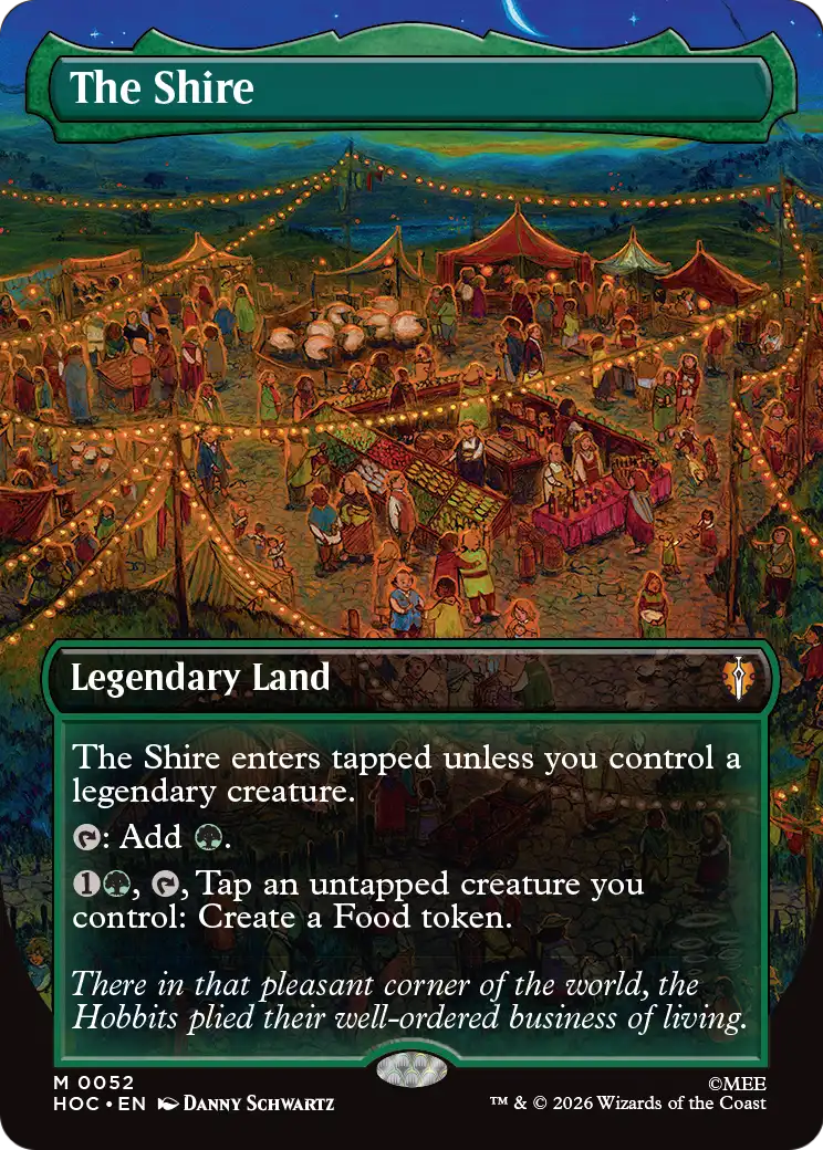 The Shire (Borderless) [The Hobbit: Eternal-Legal] | Shuffle n Cut Hobbies & Games