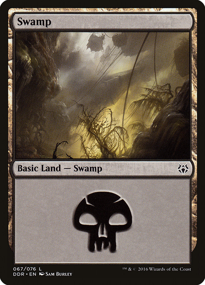 Swamp (67) [Duel Decks: Nissa vs. Ob Nixilis] | Shuffle n Cut Hobbies & Games