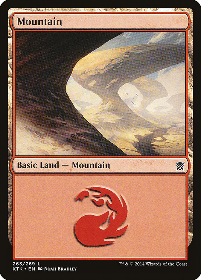Mountain (263) [Khans of Tarkir] | Shuffle n Cut Hobbies & Games