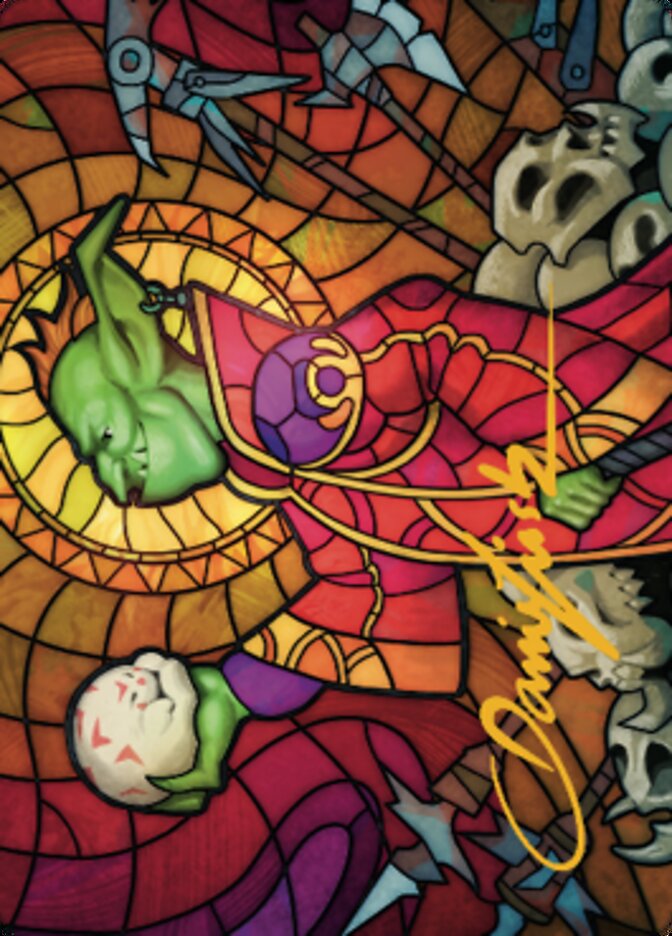 Squee, Dubious Monarch Art Card (Gold-Stamped Signature) [Dominaria United Art Series] | Shuffle n Cut Hobbies & Games