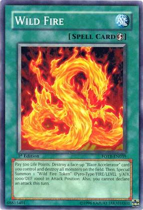 Wild Fire [FOTB-EN039] Common | Shuffle n Cut Hobbies & Games