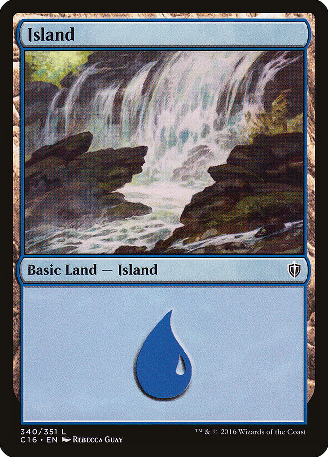 Island (340) [Commander 2016] | Shuffle n Cut Hobbies & Games