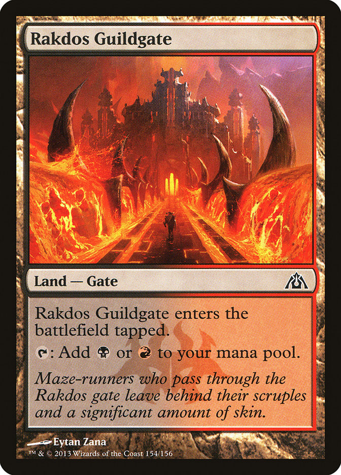 Rakdos Guildgate [Dragon's Maze] | Shuffle n Cut Hobbies & Games