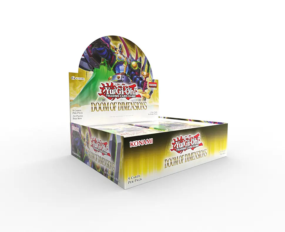 PREORDER Doom of Dimensions - Booster Box (1st Edition) | Shuffle n Cut Hobbies & Games