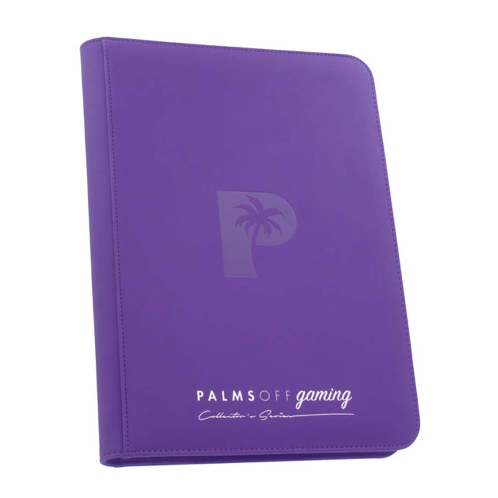 Palms Off Collector's Series 9 Pocket Zip Binder | Shuffle n Cut Hobbies & Games