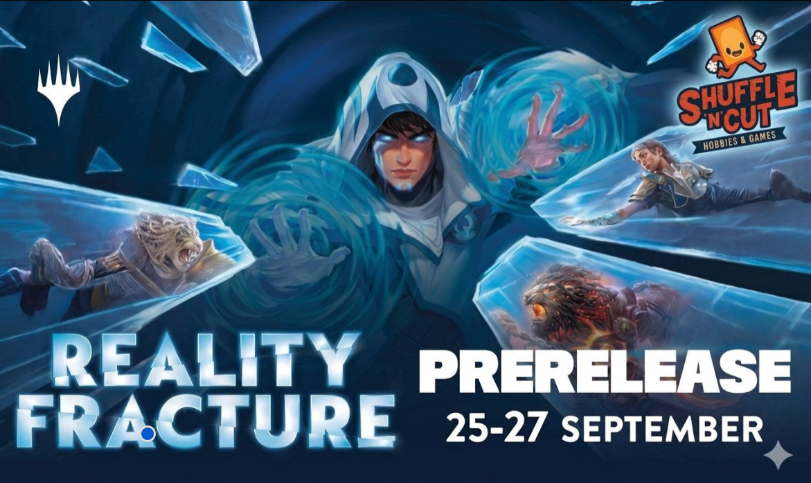 Magic Reality Fracture Prerelease Friday Ticket | Shuffle n Cut Hobbies & Games