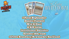 7 Point Highlander AID Lotus Invitational Qualifier Win-Some-Duals Double Feature! | Shuffle n Cut Hobbies & Games