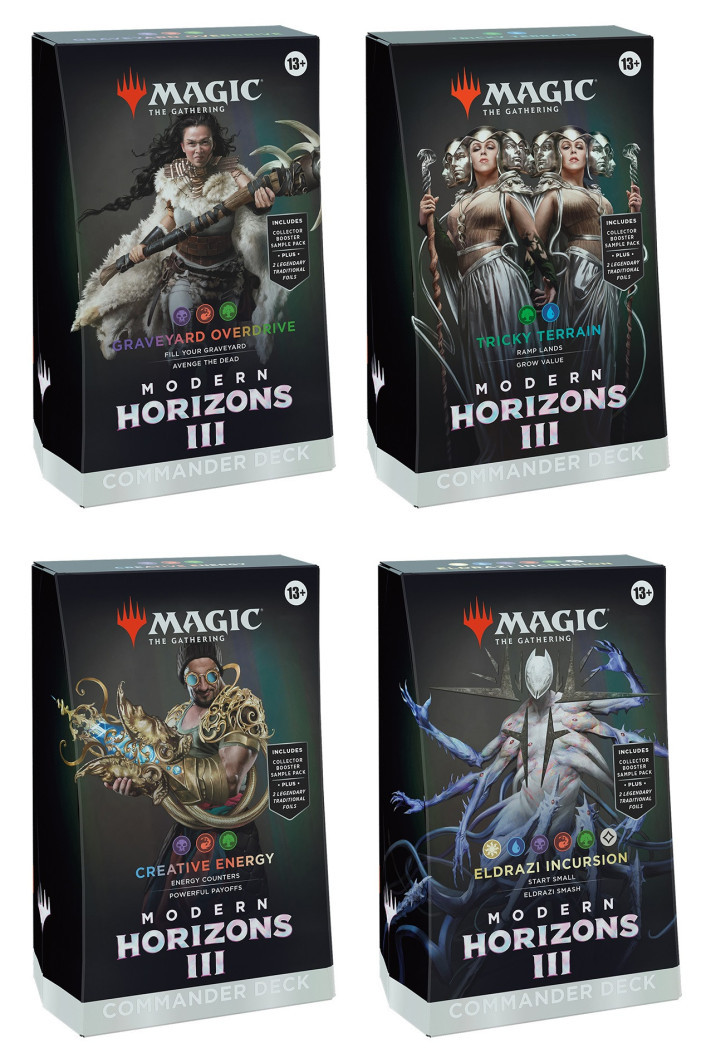 mtg commander energy deck MODERN HORIZONS 3: COMMANDER DECK CREATIVE ENERGY – Shuffle n Cut Hobbies & Games
