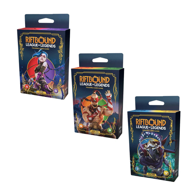 Riftbound: League of Legends TCG Champion Decks – Origins | Shuffle n Cut Hobbies & Games