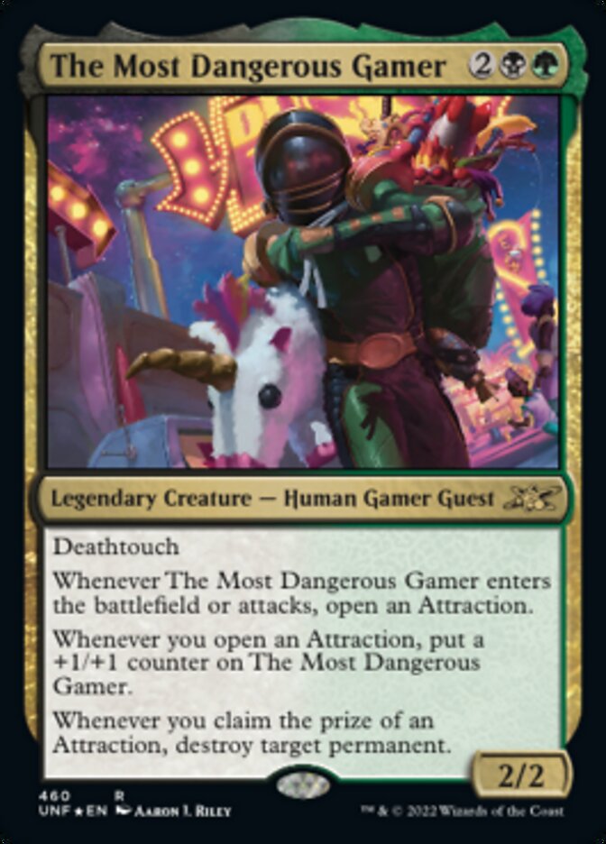 The Most Dangerous Gamer (Galaxy Foil) [Unfinity] | Shuffle n Cut Hobbies & Games
