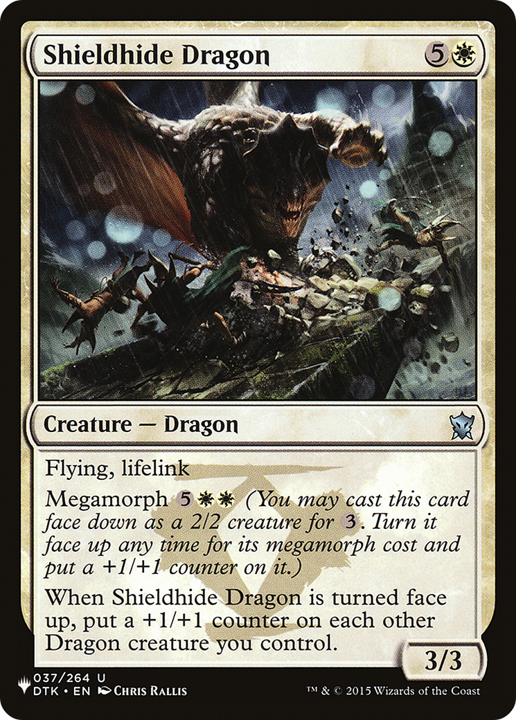 Shieldhide Dragon [The List] | Shuffle n Cut Hobbies & Games