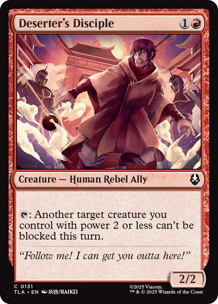 Deserter's Disciple [Avatar: The Last Airbender] | Shuffle n Cut Hobbies & Games