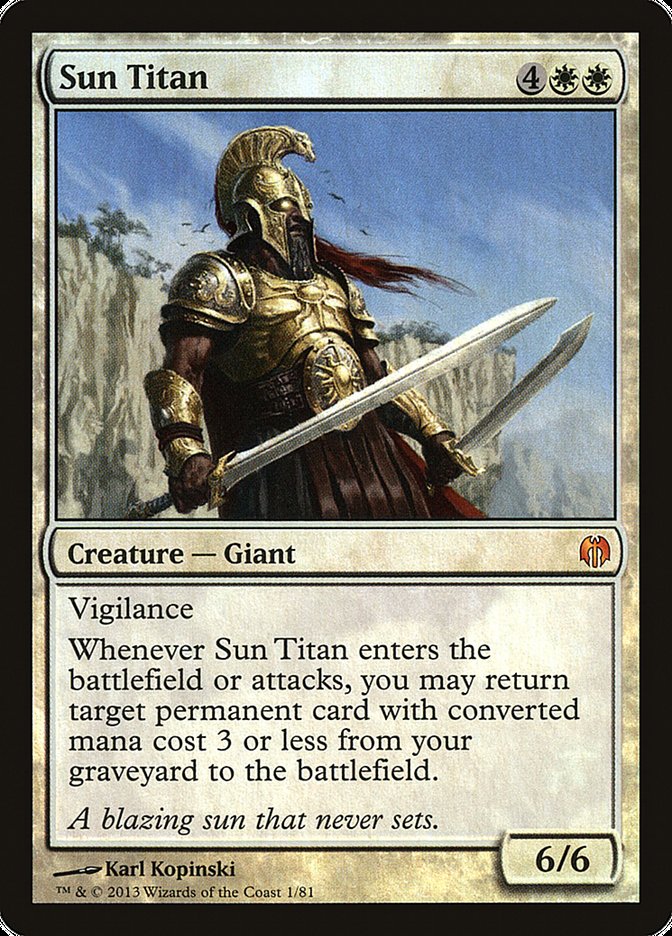 Sun Titan [Duel Decks: Heroes vs. Monsters] | Shuffle n Cut Hobbies & Games