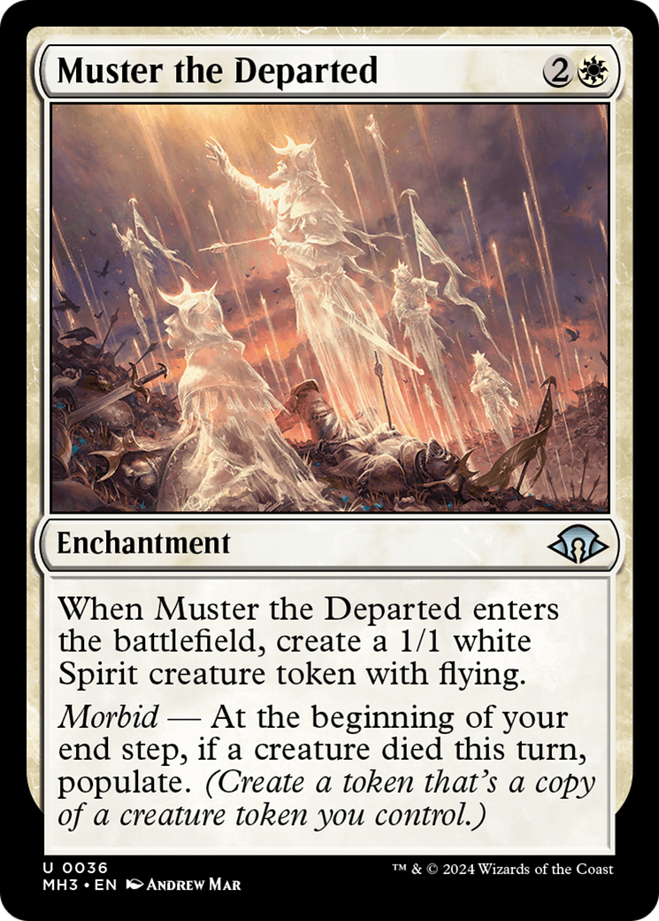 Muster the Departed [Modern Horizons 3] | Shuffle n Cut Hobbies & Games
