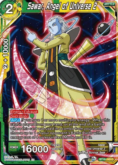 Sawar, Angel of Universe 2 (BT16-143) [Realm of the Gods] | Shuffle n Cut Hobbies & Games