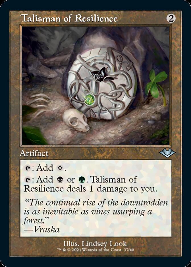 Talisman of Resilience (Retro) [Modern Horizons] | Shuffle n Cut Hobbies & Games