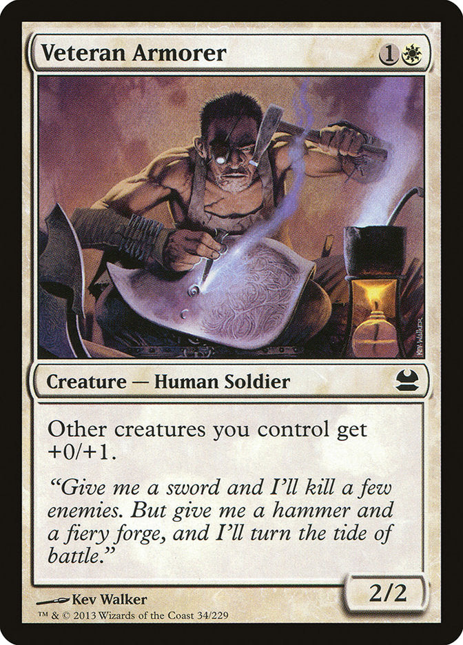 Veteran Armorer [Modern Masters] | Shuffle n Cut Hobbies & Games
