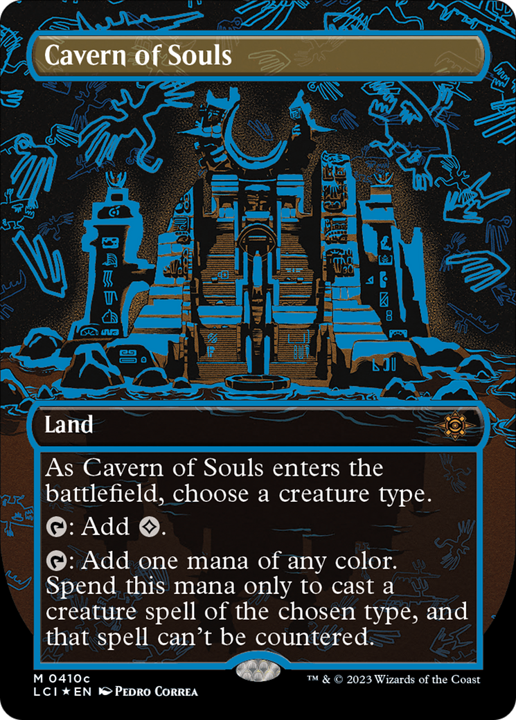 Cavern of Souls (0410c) (Borderless) [The Lost Caverns of Ixalan] | Shuffle n Cut Hobbies & Games