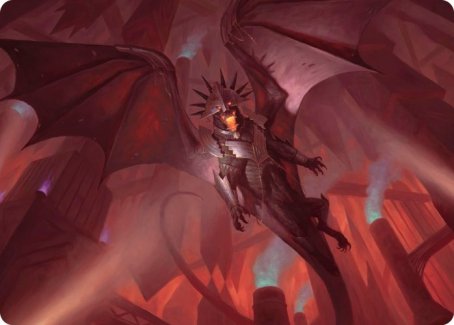 Ziatora, the Incinerator Art Card [Streets of New Capenna Art Series] | Shuffle n Cut Hobbies & Games