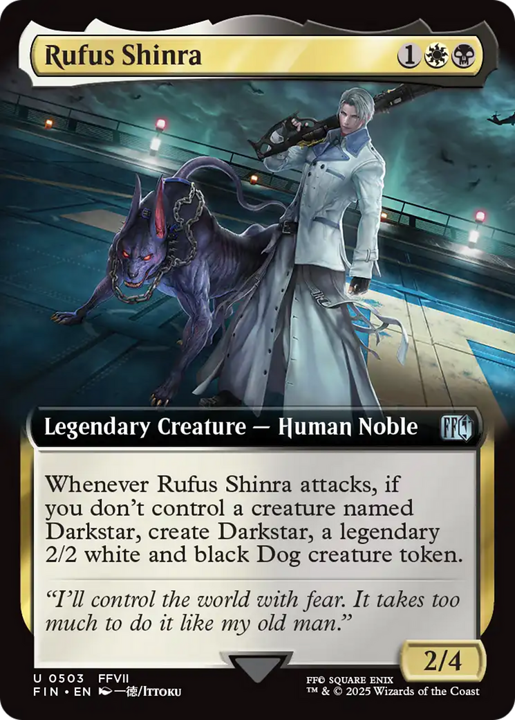 Rufus Shinra (Extended Art) [FINAL FANTASY] | Shuffle n Cut Hobbies & Games