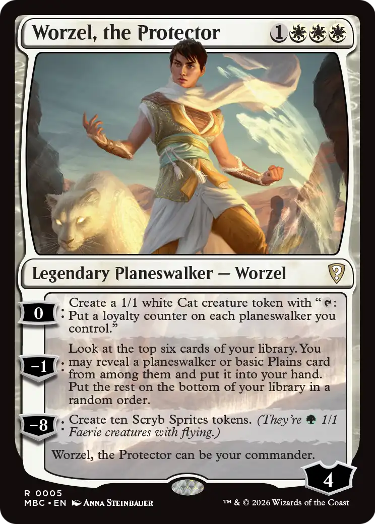 Worzel, the Protector [Mystery Booster: Commander Edition] | Shuffle n Cut Hobbies & Games