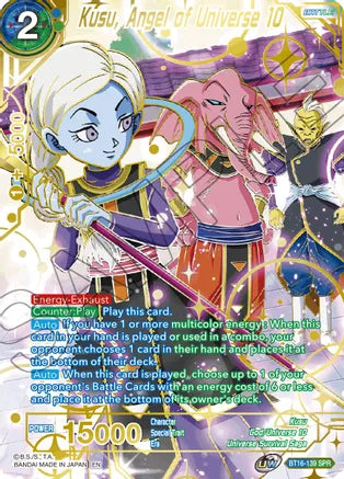 Kusu, Angel of Universe 10 (SPR) (BT16-139) [Realm of the Gods] | Shuffle n Cut Hobbies & Games