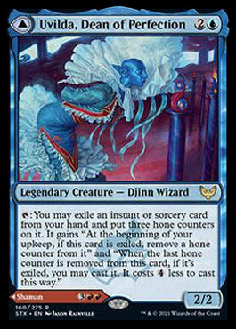 Uvilda, Dean of Perfection // Nassari, Dean of Expression [Strixhaven: School of Mages] | Shuffle n Cut Hobbies & Games