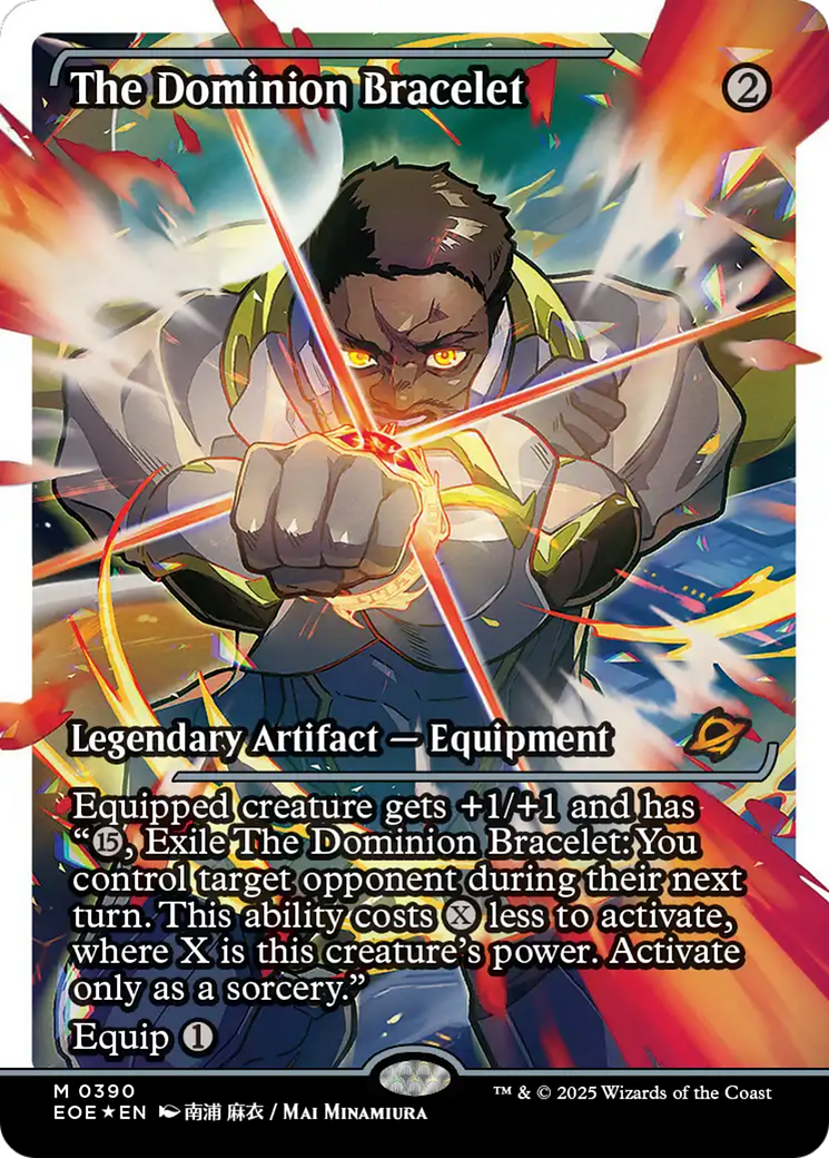 The Dominion Bracelet (Showcase) (Fracture Foil) [Edge of Eternities] | Shuffle n Cut Hobbies & Games