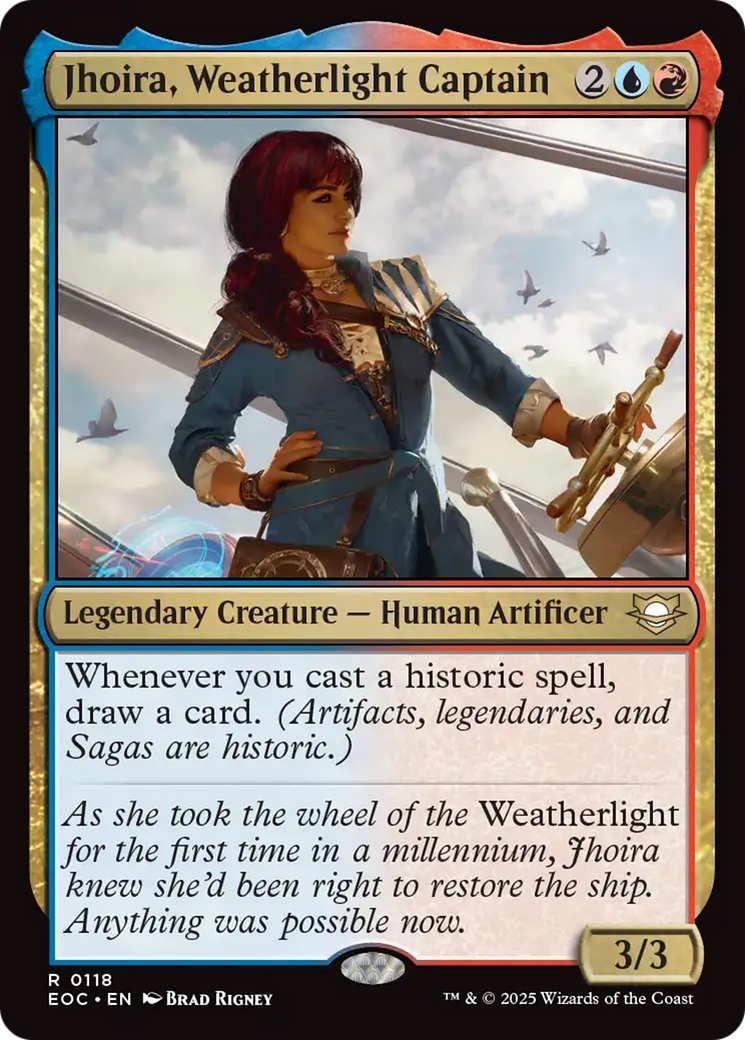 Jhoira, Weatherlight Captain [Edge of Eternities Commander] | Shuffle n Cut Hobbies & Games