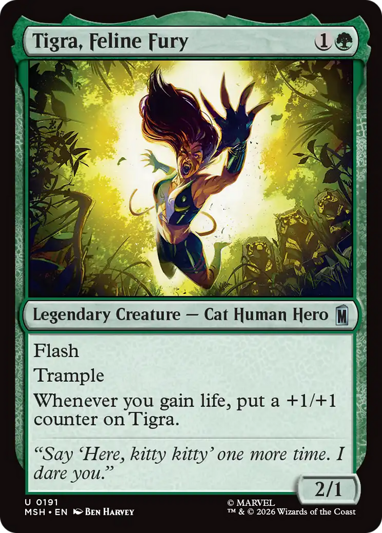 Tigra, Feline Fury [Marvel Super Heroes] | Shuffle n Cut Hobbies & Games