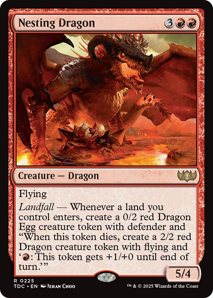 Nesting Dragon [Tarkir: Dragonstorm Commander] | Shuffle n Cut Hobbies & Games