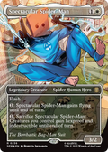 Spectacular Spider-Man (0236) (Borderless) (Textured Foil) [Marvel's Spider-Man]