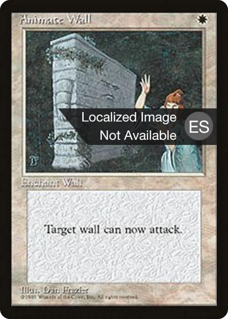 Animate Wall [Fourth Edition Foreign Black Border] | Shuffle n Cut Hobbies & Games