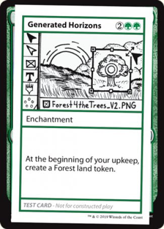 Generated Horizons (2021 Edition) [Mystery Booster Playtest Cards] | Shuffle n Cut Hobbies & Games