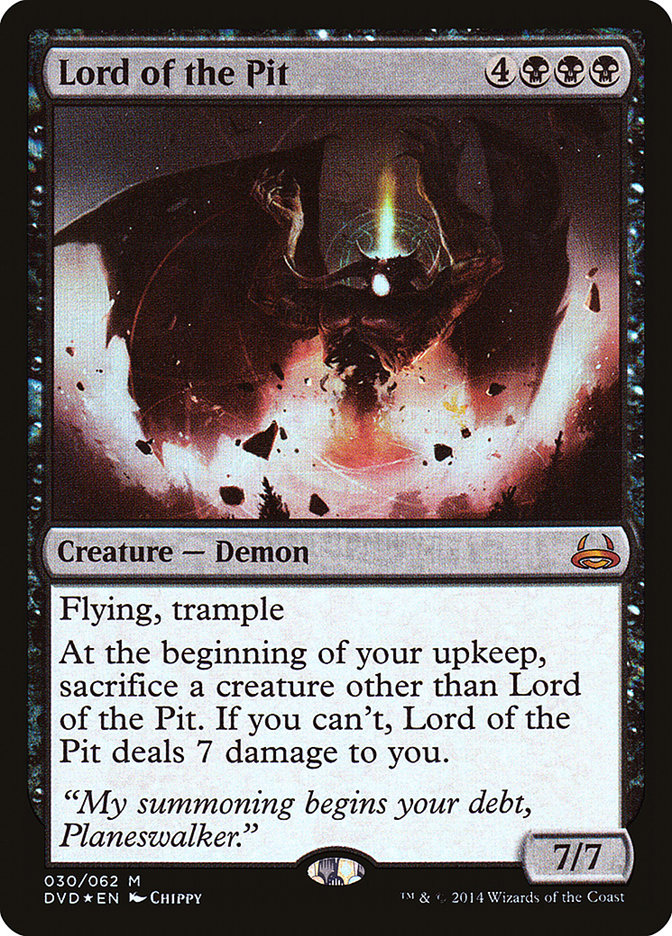 Lord of the Pit (Divine vs. Demonic) [Duel Decks Anthology] | Shuffle n Cut Hobbies & Games