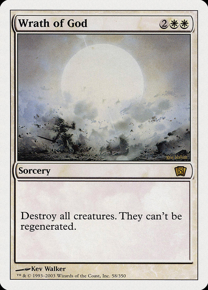Wrath of God [Eighth Edition] | Shuffle n Cut Hobbies & Games