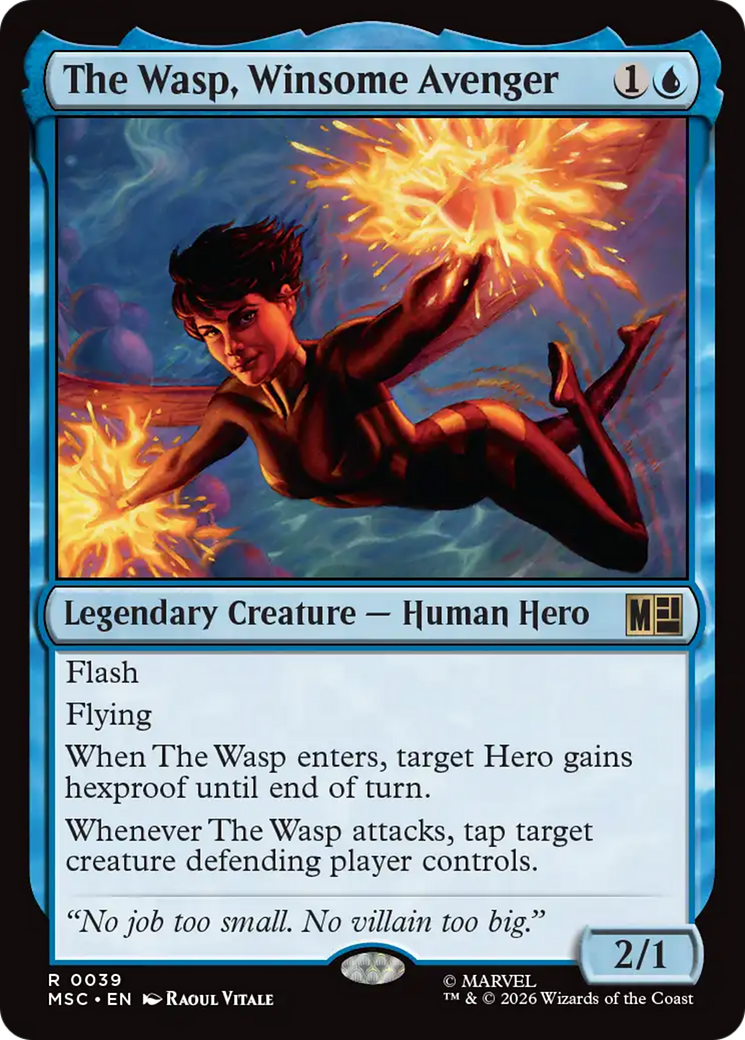The Wasp, Winsome Avenger [Marvel Super Heroes Commander] | Shuffle n Cut Hobbies & Games