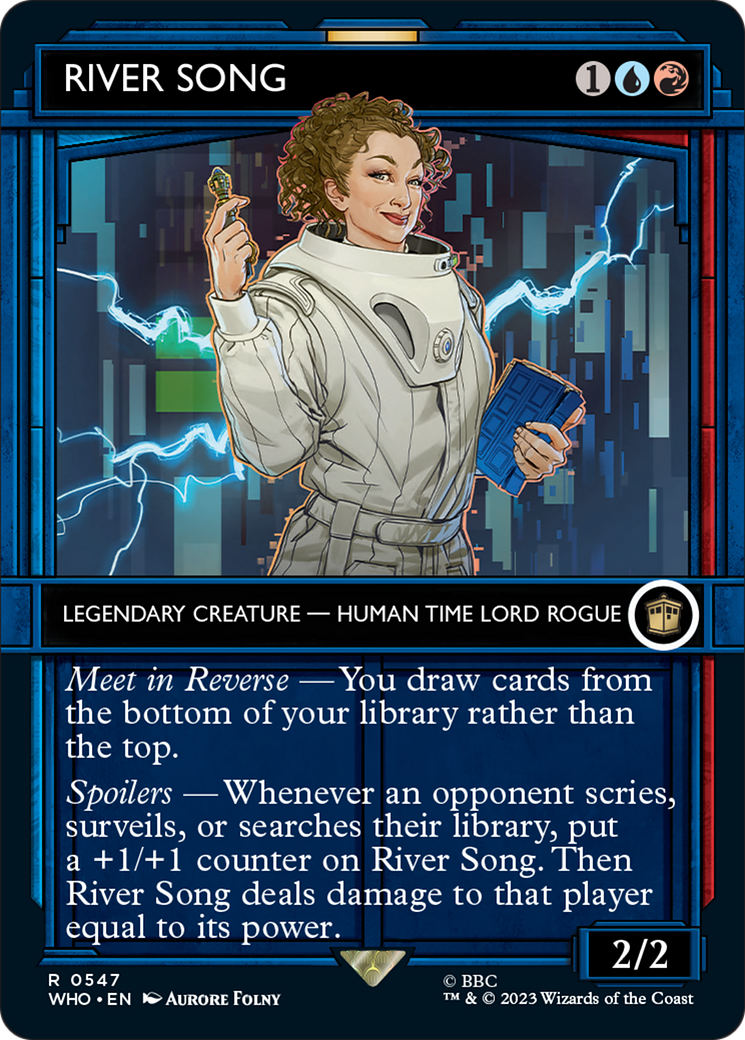RIVER SONG (Showcase) [Doctor Who] | Shuffle n Cut Hobbies & Games