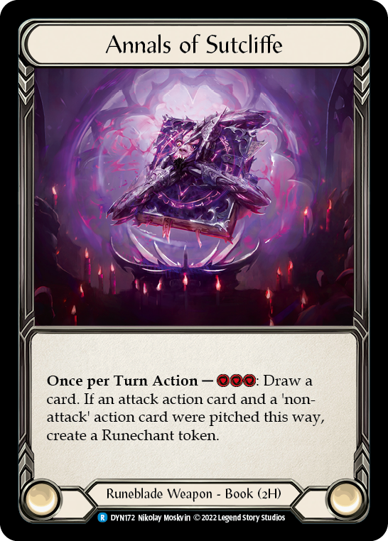 Annals of Sutcliffe [DYN172] (Dynasty)  Rainbow Foil | Shuffle n Cut Hobbies & Games
