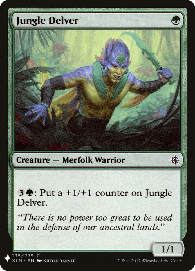 Jungle Delver [Mystery Booster] | Shuffle n Cut Hobbies & Games