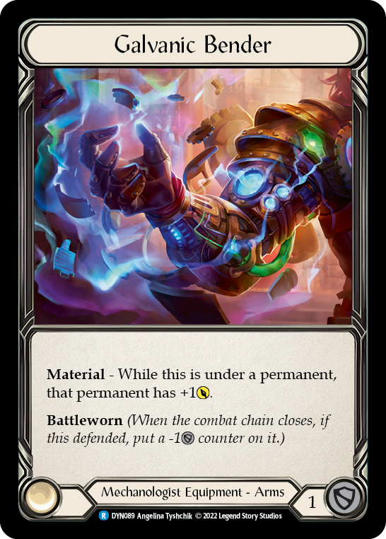 Galvanic Bender [DYN089] (Dynasty)  Rainbow Foil | Shuffle n Cut Hobbies & Games