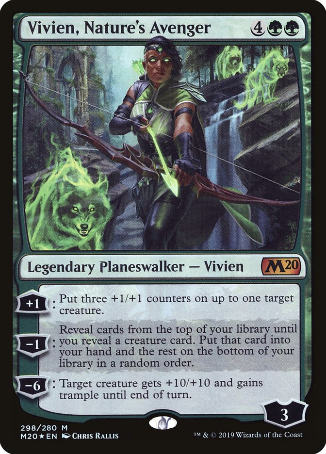 Vivien, Nature's Avenger [Core Set 2020] | Shuffle n Cut Hobbies & Games
