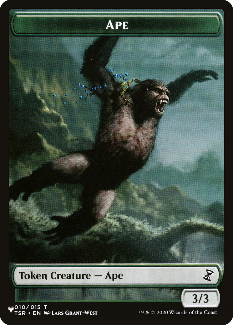 Saproling // Ape Double-Sided Token [The List] | Shuffle n Cut Hobbies & Games