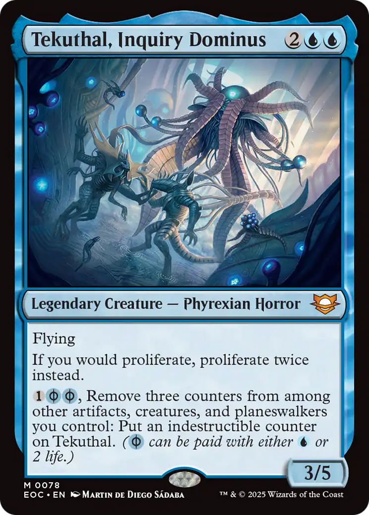 Tekuthal, Inquiry Dominus [Edge of Eternities Commander] | Shuffle n Cut Hobbies & Games