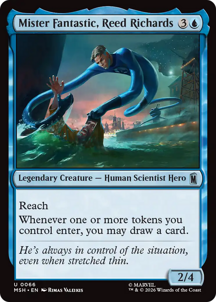 Mister Fantastic, Reed Richards [Marvel Super Heroes] | Shuffle n Cut Hobbies & Games
