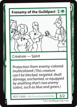 Frenemy of the Guildpact (2021 Edition) [Mystery Booster Playtest Cards] | Shuffle n Cut Hobbies & Games