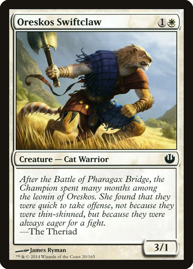 Oreskos Swiftclaw [Journey into Nyx] | Shuffle n Cut Hobbies & Games