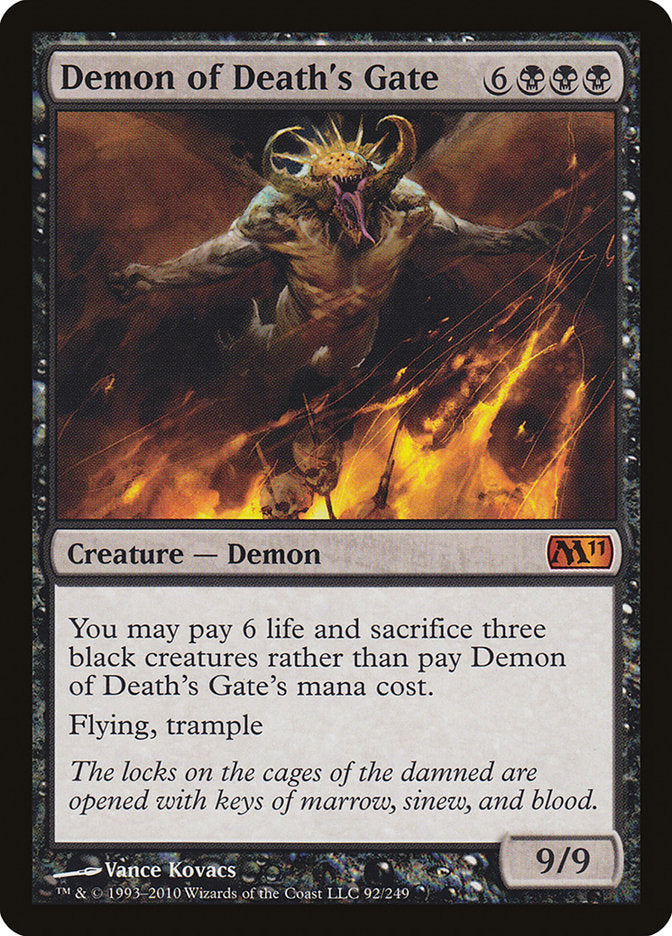 Demon of Death's Gate [Magic 2011] | Shuffle n Cut Hobbies & Games